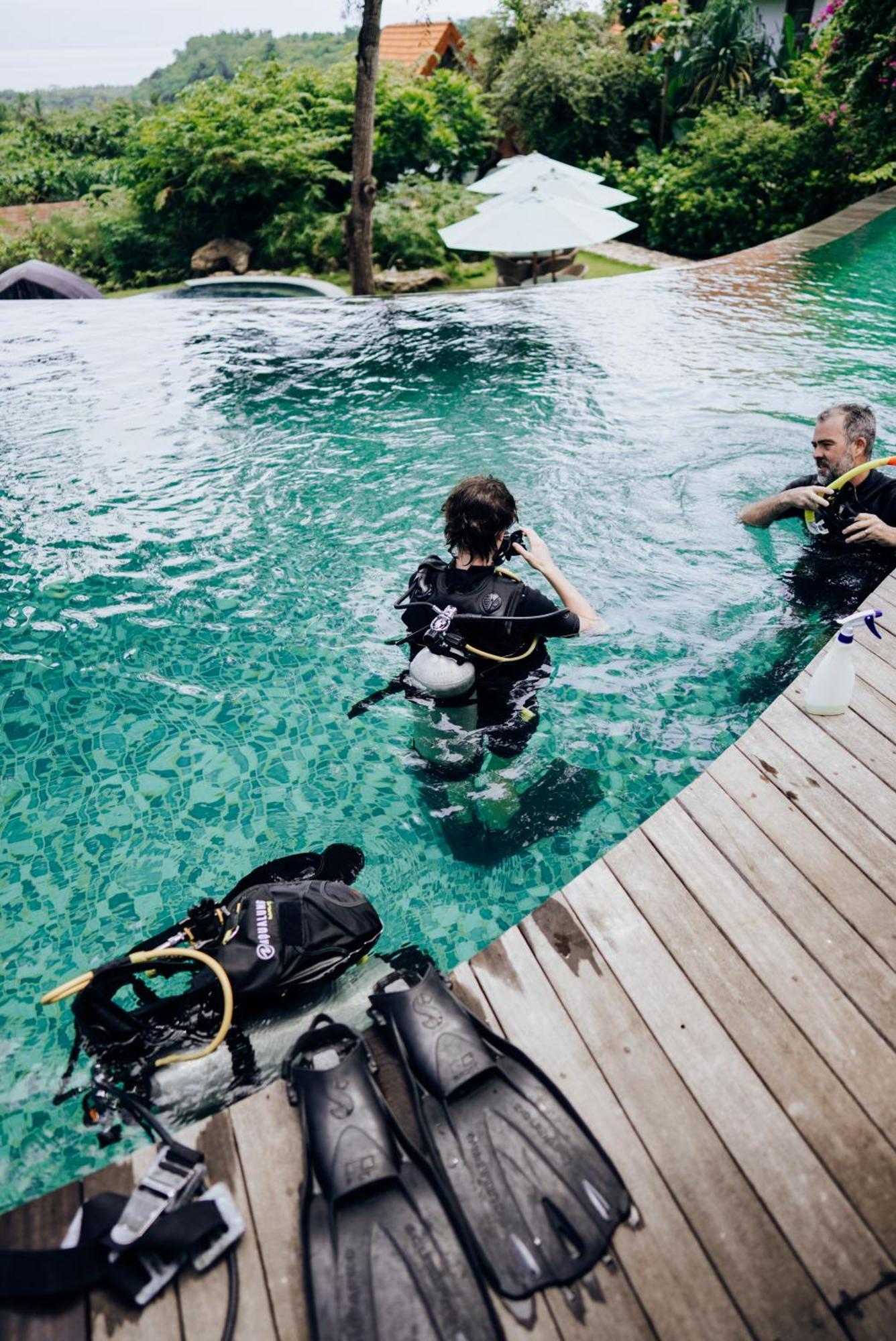 Deep Roots Dive & Yoga Resort Ped Extérieur photo